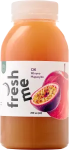 Фото 9 - Сік Fresh me яблучний прямого віджиму з пюре маракуї 250 мл