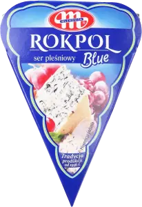 Фото 9 - Сир Mlekovita Rokpol з блакитною пліснявою 165 г