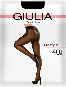 Фото 8 - Колготки жіночі Giulia Prestige 40 den nero р.2