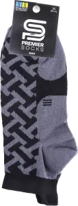 Фото 11 - Шкарпетки Premier Socks 658-3Д чоловічі спорт з 3Д бортом чорний р.25