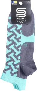 Фото 7 - Шкарпетки Premier Socks 658-3Д чоловічі спорт з 3Д бортом блакитний р.27