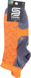 Фото 10 - Шкарпетки Premier Socks 658-3Д чоловічі спорт з 3Д бортом помаранчевий р.27