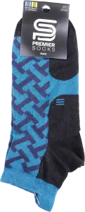 Фото 9 - Шкарпетки Premier Socks 658-3Д чоловічі спорт з 3Д бортом синій р.27