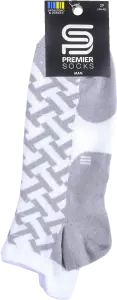 Фото 6 - Шкарпетки Premier Socks 658-3Д чоловічі спорт з 3Д бортом білий р.29