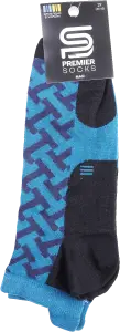 Фото 4 - Шкарпетки Premier Socks 658-3Д чоловічі спорт з 3Д бортом синій р.29