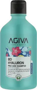 Фото 9 - Шампунь для волосся AGIVA 8D Hyaluron зволожувальний 500 мл
