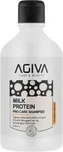 Фото 8 - Шампунь для волосся AGIVA Milk Protein живильний з амінокомплексом 500 мл