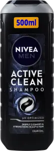 Фото 7 - Шампунь Nivea Активне очищення для чоловіків 500 мл