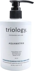 Фото 3 - Шампунь Triology AquaMatrix Зволожувальний для всіх типів волоссяя 500 мл