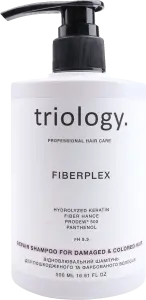 Фото 4 - Шампунь Triology Fiberplex Відновлювальний для пошкодженого та фарбованого волосся 500 мл