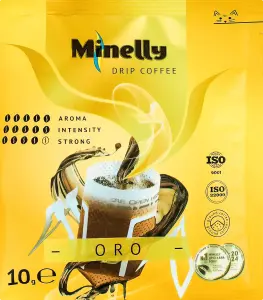 Фото 5 - Дріп-кава Minelly Оро 10 г