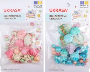 Фото 3 - Декор кондитерський Украса Писанки, безе та посипка 20 г