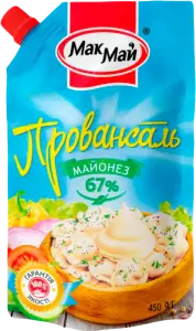 Фото 2 - Майонез МакМай Провансаль 67% 450 г
