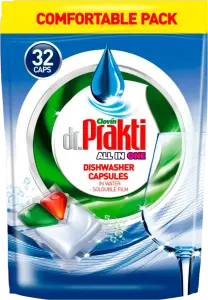Фото 3 - Капсули для миття посуду Dr.Prakti для посудомийних машин 32 шт по 12 г