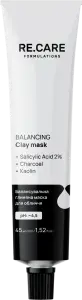 Фото 2 - Маска для обличчя Re.Care Balancing Clay Mask балансувальна глиняна 45 мл