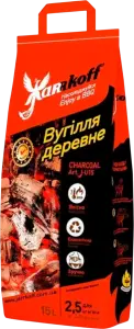 Фото 1 - Вугілля Jarrkoff деревне 2.2 кг