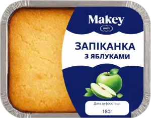 Фото 9 - Запіканка Макей сирна з яблуками 180 г
