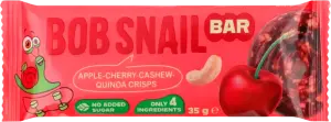 Фото 6 - Батончик Bob Snail Яблуко-Вишня-Кеш`ю 35 г