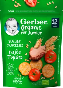 Фото 2 - Крекер Gerber томат органік 100 г