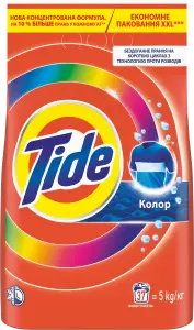Фото 8 - Пральний порошок Tide Аква-Пудра Колор автомат 5 кг