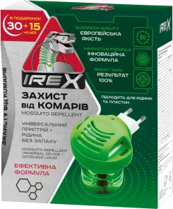 Фото 8 - Електрофумігатор IreX з рідиною від комарів 45 ночей