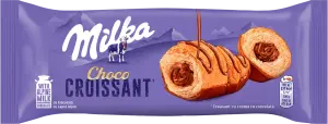 Фото 4 - Круасан Milka з начинкою з молочним шоколадом 50 г