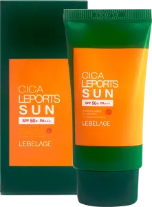 Фото 7 - Сонцезахисний крем Lebelage Cica Leports Sun для обличчя SPF 50+ PA+++ 30 мл