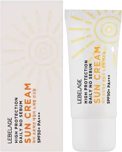 Фото 8 - Сонцезахисний крем Lebelage High Protection Daily No Sebum для обличчя SPF 50+ PA+++ 30 мл