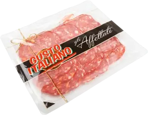 Фото 5 - Ковбаса Gusto Italiano Ventricina салямі нарізка 100 г