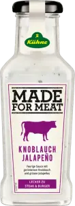 Фото 3 - Соуc Kuhne Made for Meat Часник з перцем Халапеньйо 235 мл