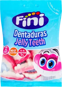 Фото 9 - Цукерки желейні Fini Зуби 90 г