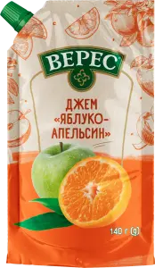 Фото 1 - Джем Верес Яблуко та Апельсин 140 г