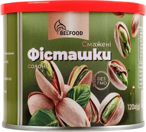 Фото 4 - Фісташки Belfood смажені солоні 120 г