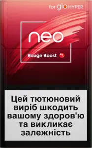 Фото 1 - Стіки для нагрівання тютюну Neo Demi Rouge Boost 20 шт