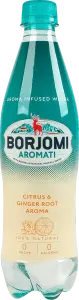 Фото 3 - Напій Borjomi Aromati безалкогольний сильногазований з ароматом цитрусових та кореню імбиру 500 мл