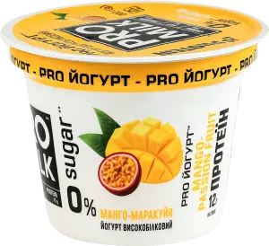 Фото 5 - Йогурт Pro Milk Манго та маракуя високобілковий 3% 200 г
