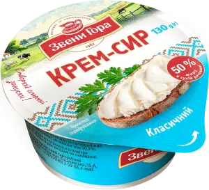 Фото 5 - Крем-сир Звени Гора Класичний 50% 130 г