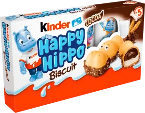 Фото 8 - Печиво Kinder Happy hippo 103.5 г