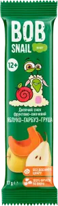 Фото 4 - Снек Bob Snail Яблуко-гарбуз-груша 17 г