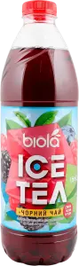 Фото 1 - Чай чорний Biola Ice Tea смак Лісові ягоди 1.5 л