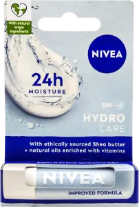 Фото 1 - Бальзам для губ Nivea Аква догляд 4,8 г