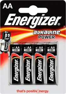 Фото 12 - Батарейки Energizer AA LR6 лужні 4 шт