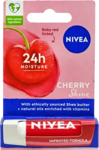 Фото 9 - Бальзам для губ Nivea Вишневе сяйво 4.8 г