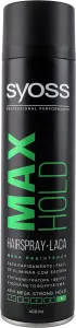 Фото 8 - Лак для волосся Syoss Max Hold Mega Strong 300 мл