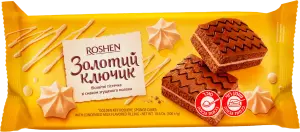Фото 2 - Бісквіт Roshen Золотий ключик 300 г