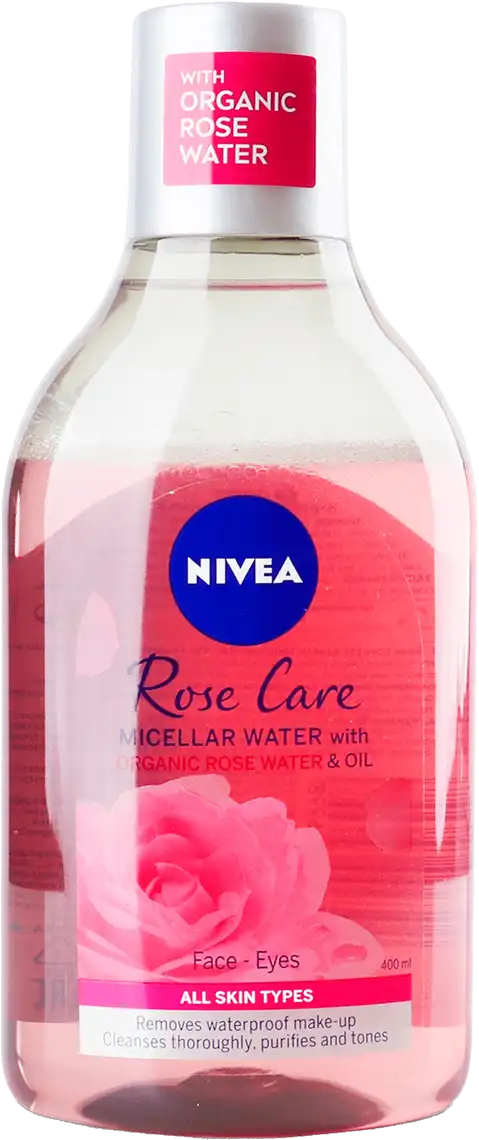 Фото 1 - Вода міцелярна Nivea Rose Care двофазна 400 мл