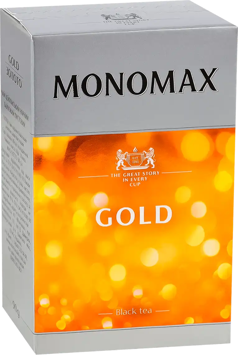 Фото 2 - Чай чорний Monomax Gold 90 г