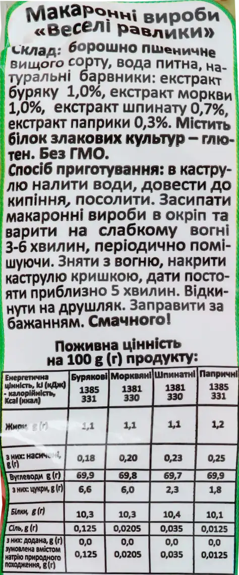 Фото 3 - Макаронні вироби Сто пудів Веселі равлики 180 г