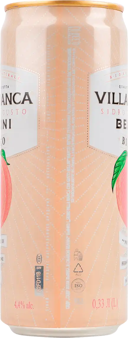 Фото 2 - Сидр Villa Bianca Bellini зі смаком Фраголіно 330 мл