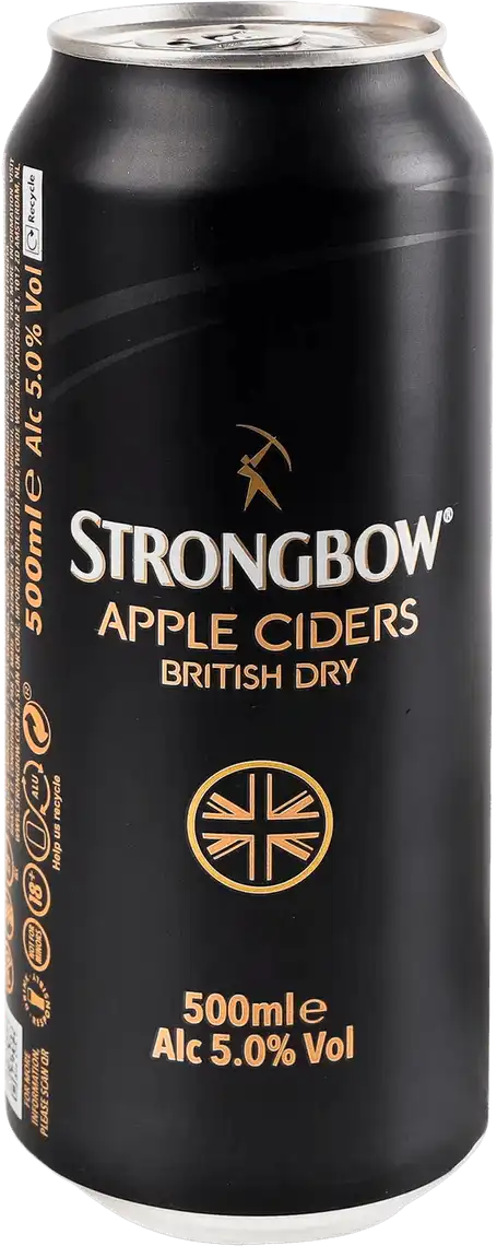 Фото 1 - Сидр Strongbow British Dry сухий 500 мл